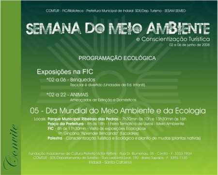 I Feira Temática de Livros - Indaial/SC